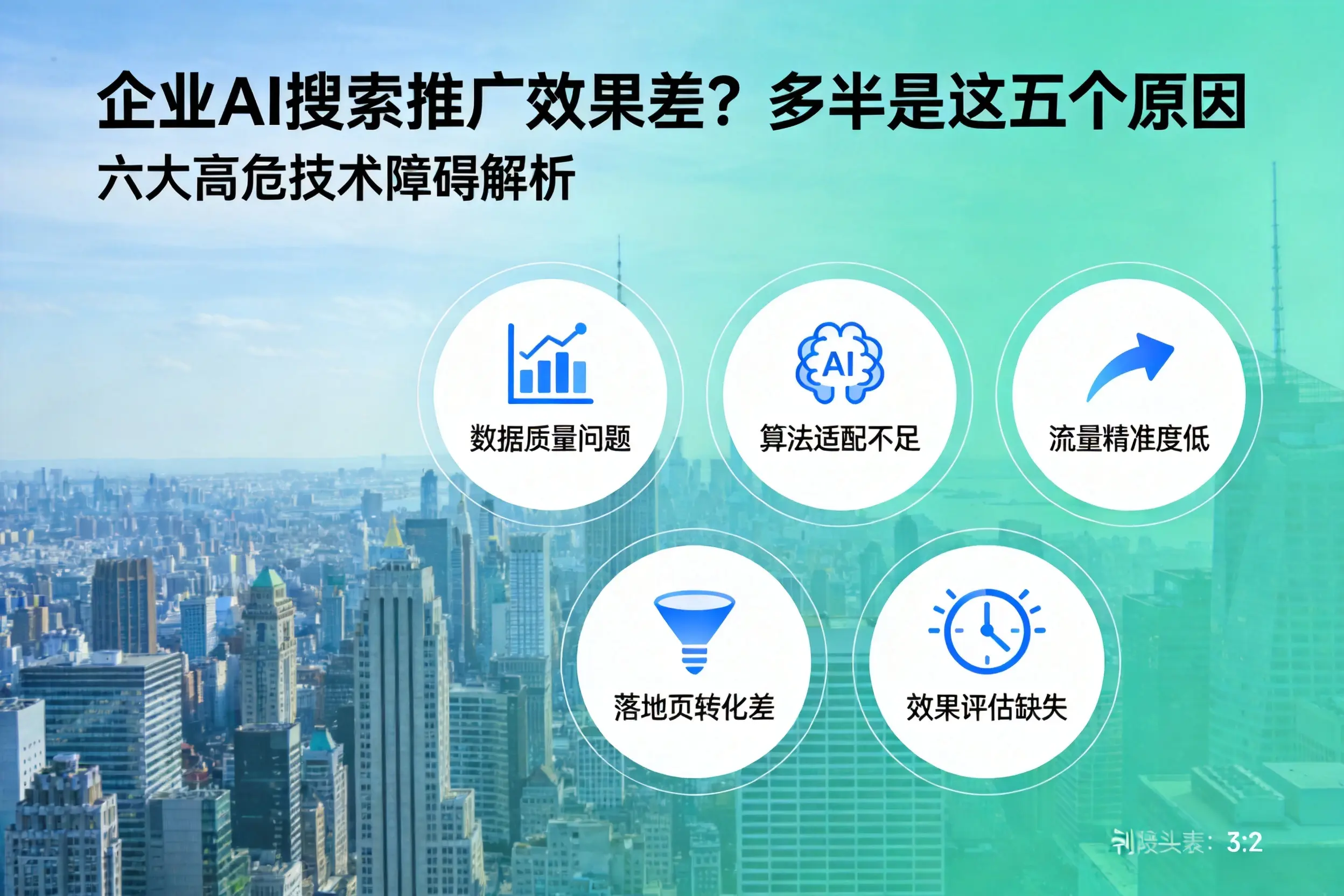 白碱滩企业AI搜索推广效果差？多半是这五个原因